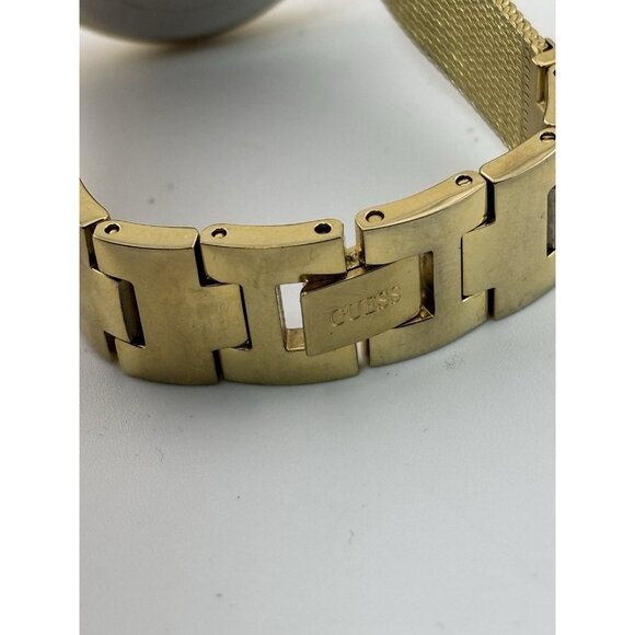 Guess Ladies Chelsea W0647L8 Gold Mesh Bracelet Watch (Pre-Owned) - Picture 7 of 7